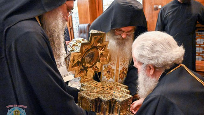 Патриарх Неофит се поклони пред мощите на светите братя Кирил и Методий