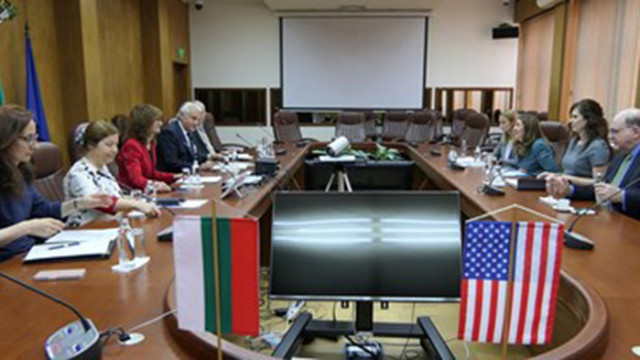Вътрешният министър Бойко Рашков се срещна с  посланика на САЩ