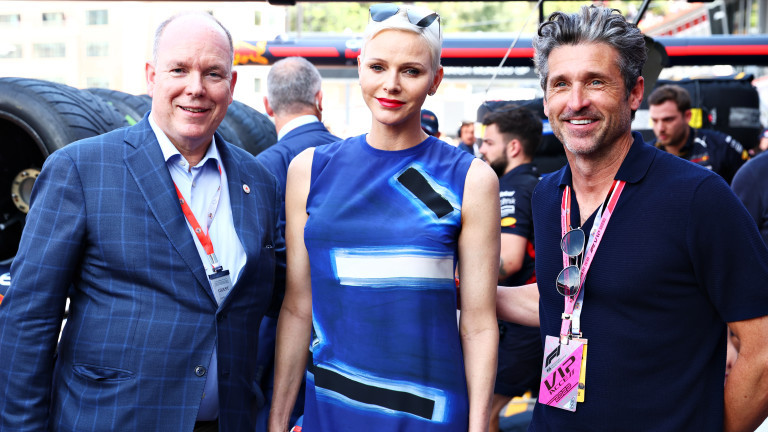 Принцеса Шарлийн и принц Алберт гостуваха на Формула 1 в Монте Карло