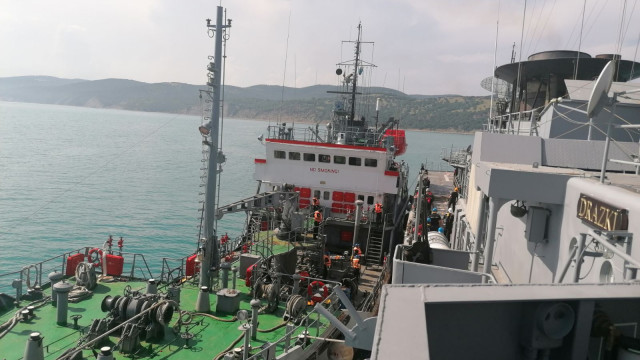 Завърши учението на Флотилия бойни и спомагателни кораби "Черно море 2022"