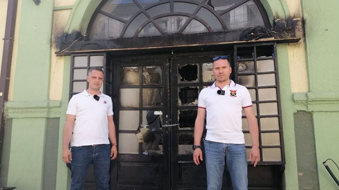 Джамбазки и Сиди от опожарения център в Битоля: Македония в този вид няма място в ЕС!