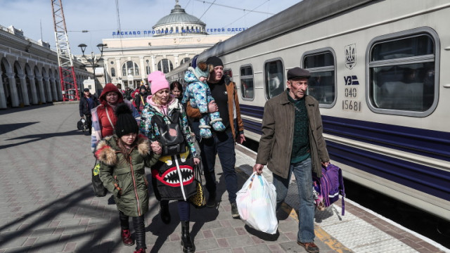 В Европа има общо 4 8 милиона бежанци от Украйна  Това обяви