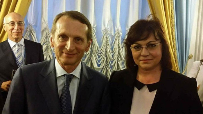 Нинова на снимка с Наришкин – такава „пета колона“ не е имало от времето на ген. Заимов