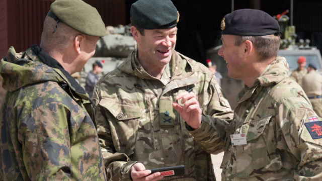 Новият шеф на британските военни се засили да се готви за битки в Европа