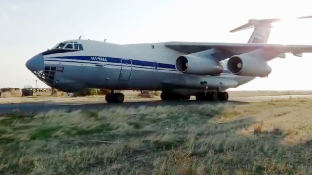 Руски военно транспортен самолет Ил 76 се е разбил в района на