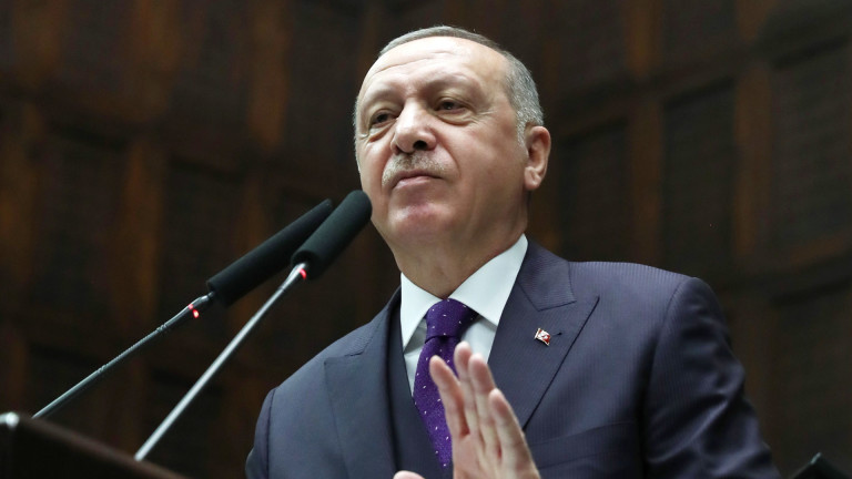 Турският президент Реджеп Тайип Ердоган заяви, че очаква не само
