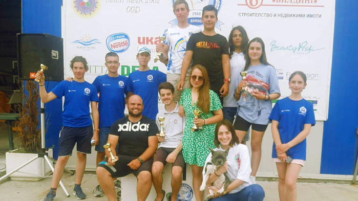 СК "Черно море Бриз" спечели 7 медала в регатата Черноморец в Бургас