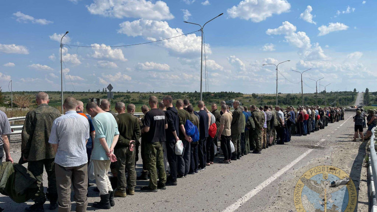 Украинският координационен щаб за третиране на военнопленници проведе поредната размяна на
