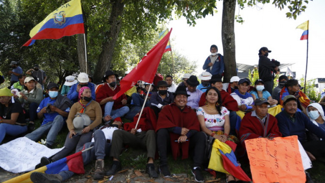 Лидерите на коренното население в Еквадор подписаха споразумение с правителството