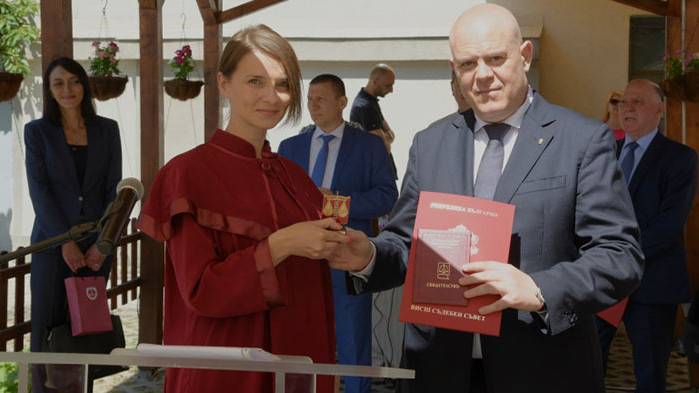 Иван Гешев приветства младшите магистрати