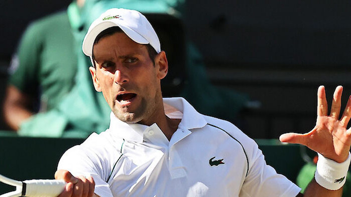 Кирьос застава на пътя на Джокович към седма титла от Уимбълдън