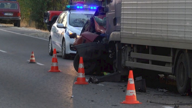 Тежка катастрофа е станала по пътя след изхода на Пловдив