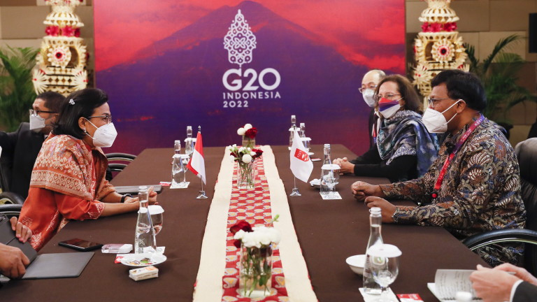 В събота Индонезия призова финансовите лидери на Г-20 да останат фокусирани