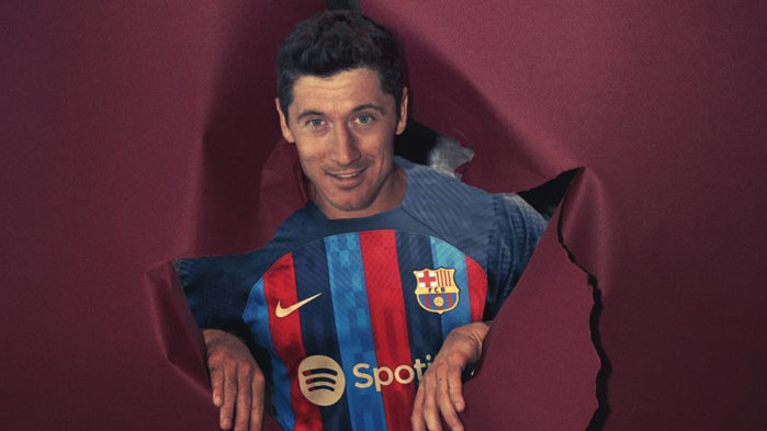 Роберт Левандовски не искаше да губи нито минута, за да