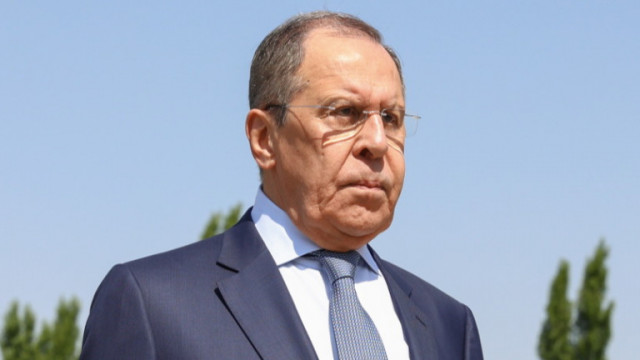 Министърът на външните работи на Русия Сергей Лавров пристигна в