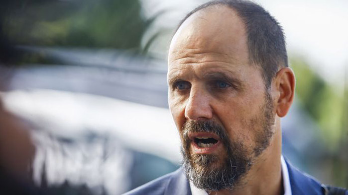 Наставникът на Лудогорец Анте Шимунджа говори преди заминаването на разградчани