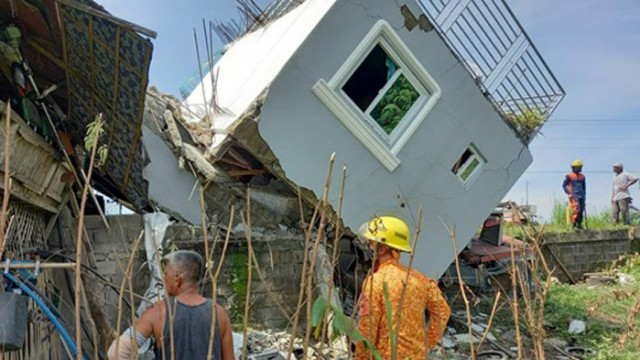 Земетресение с магнитуд 7 1 разтърси северната част на Филипините предаде