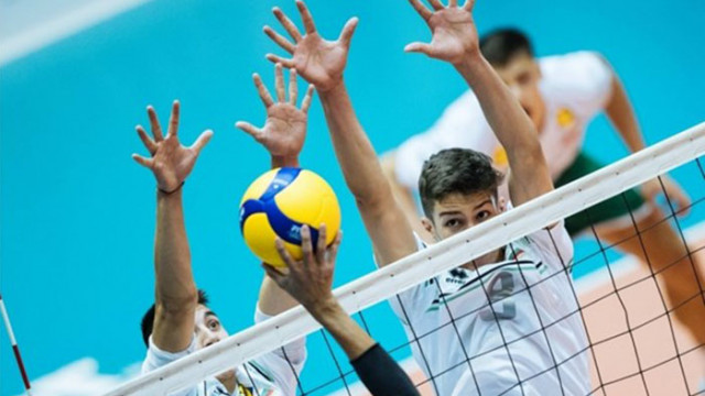 Националният отбор по волейбол на България до 20 години записа