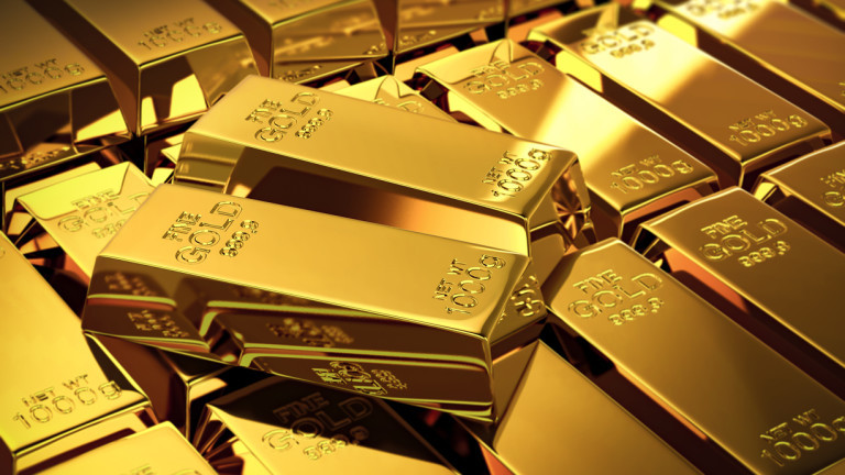 Цената на златото се повишава, като темпът на растеж се