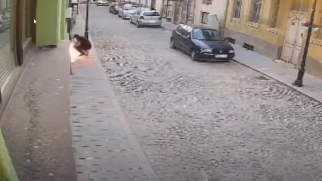 Излезе видео от подпалването на българския клуб в Битоля (Видео, снимки)