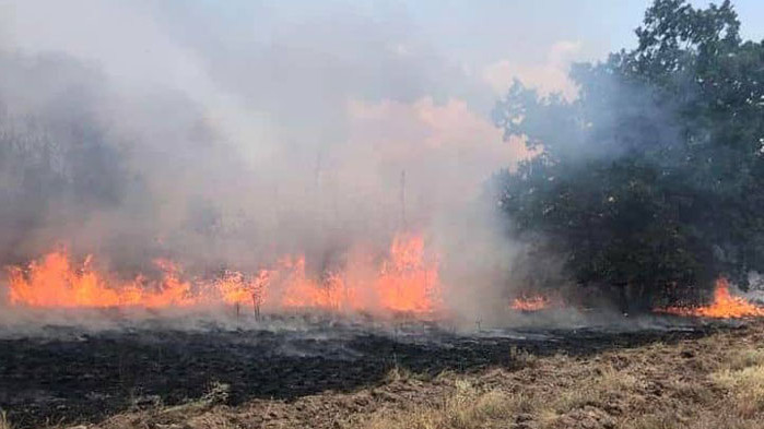 Огънят застраши две села и стигна и до обитаеми къщи