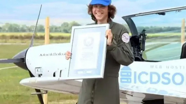Белгийско британския тийнейджър Мак Ръдърфорд стана най младият човек обиколил света сам