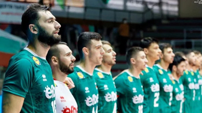 Националният отбор на България по волейбол загуби с 0:3 гейма
