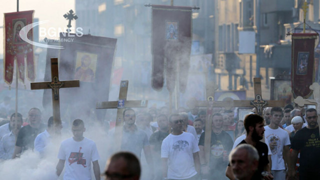 В сръбската столица се проведе второ шествие с участието на