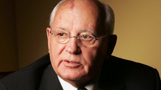 С огорчение научих за смъртта на Михаил Горбачов Винаги съм