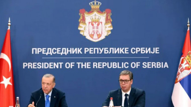 Сръбският президент Александър Вучич помоли турският си колега Реджеп Ердоган