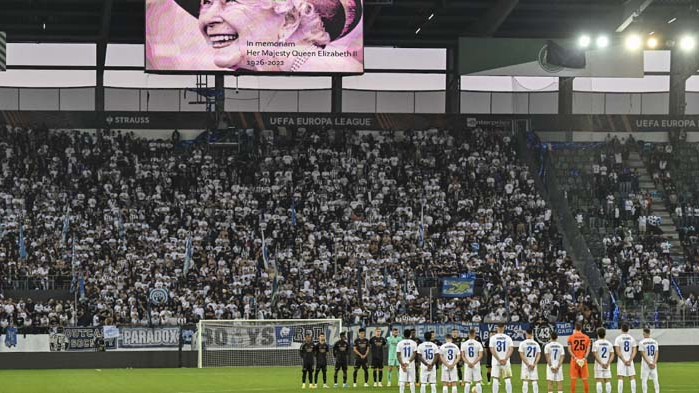 Светът на спорта почете Кралица Елизабет II