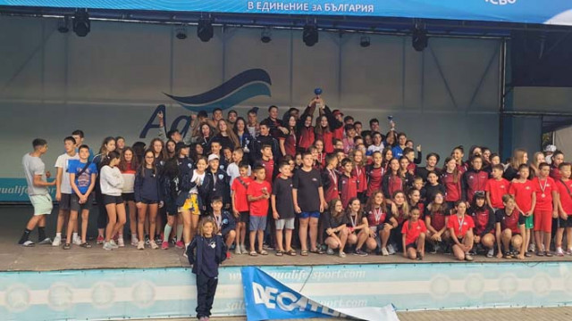 Рекорден брой медали за ПСК „Черно море” на турнир по плуване в Кранево