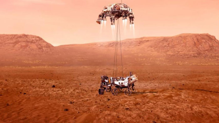 Марсоходът Пърсивиърънс с важни находки на Марс