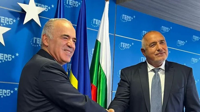 Каспаров: Надявам се българите да направят правилния избор и да подкрепят ГЕРБ
