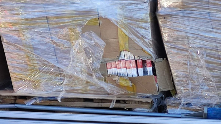 Спряха контрабанда на 1000 кашона цигари без бандерол на Видин-Калафат