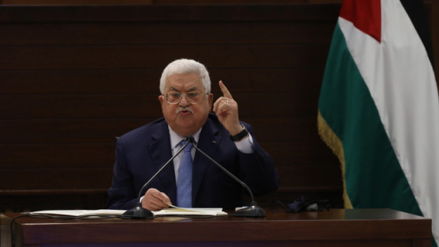 Президентът на Палестина Махмуд Абас обвини Съединените щати че подпомагат