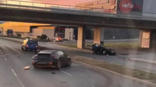 Тежка катастрофа на Околовръстното шосе в София За пътния инцидент