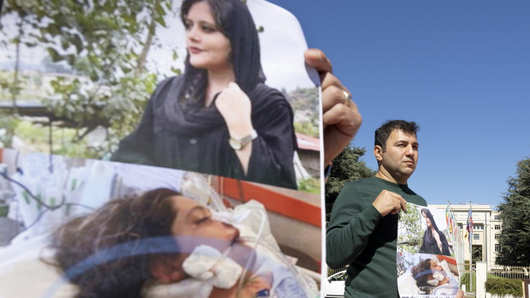 Най-малко 76 души са загинали при протестите в Иран след смъртта