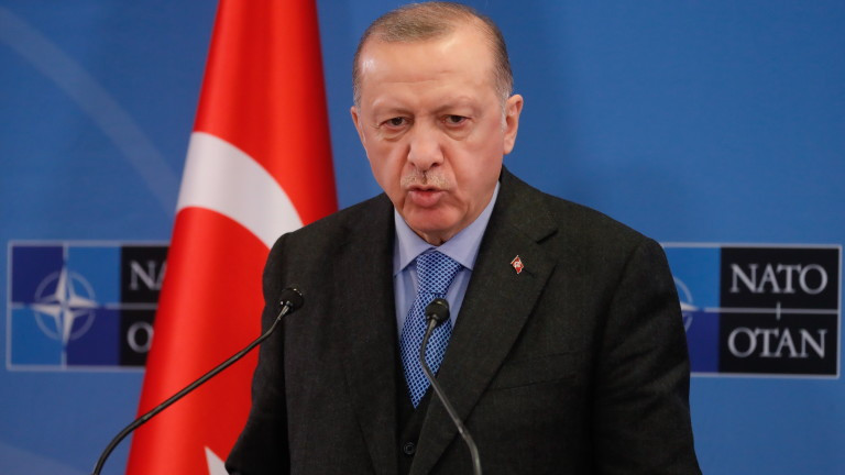 Президентът на Турция Реджеп Ердоган предупреди в събота, че страната