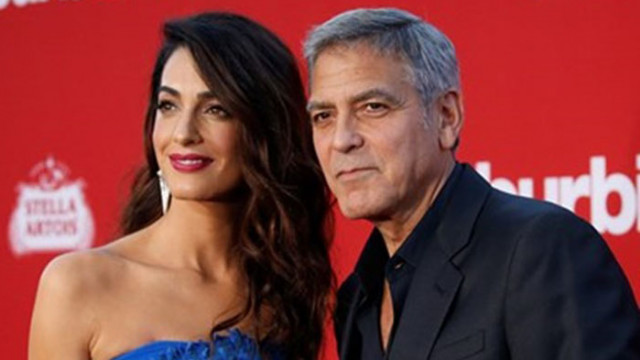 Джордж Клуни и съпругата му Амал отпразнуваха осмата годишнина от сватбата си