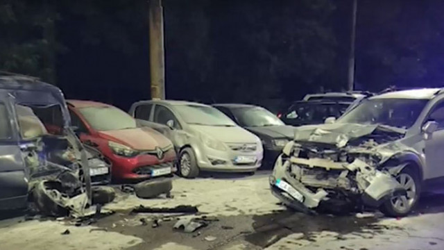 27-годишна дрогирана шофьорка блъсна две коли на паркинг в Бургас