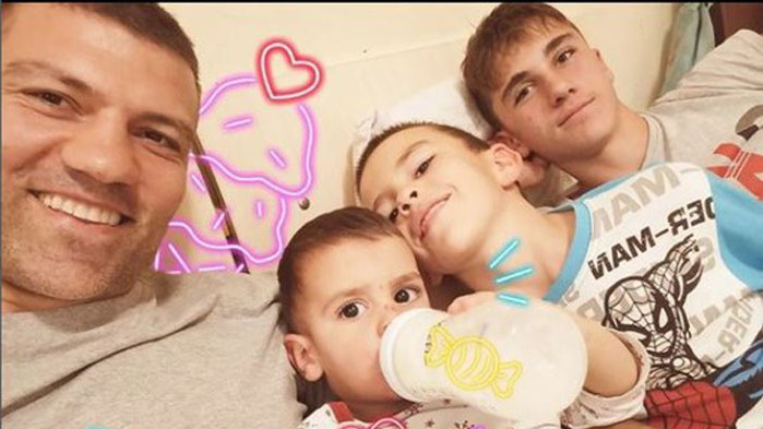 Боксьорът Тервел Пулев се радва на вечерите, прекарани с тримата