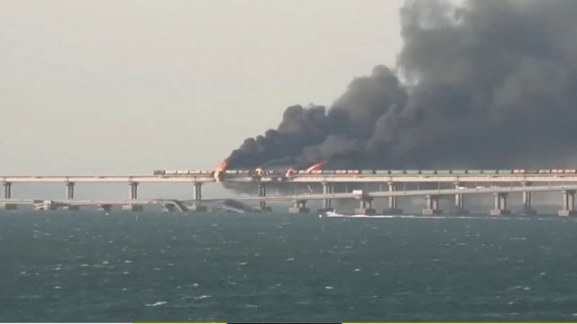 Прокуратурата се зае с информациите за взрива на Кримския мост
