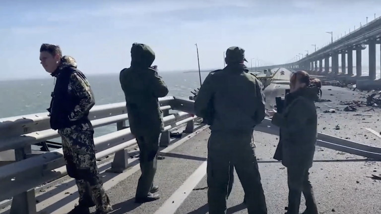 Русия арестува осем души за взрива на Кримския мост, България пак в схемата на ФСБ