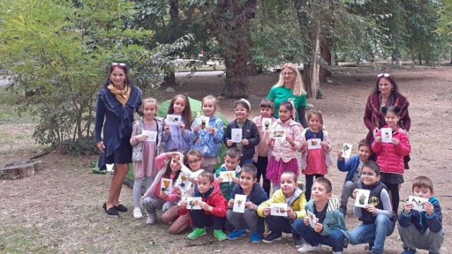 Урок по оцеляване в гората се проведе за децата от ДГ № 13 "Мир"