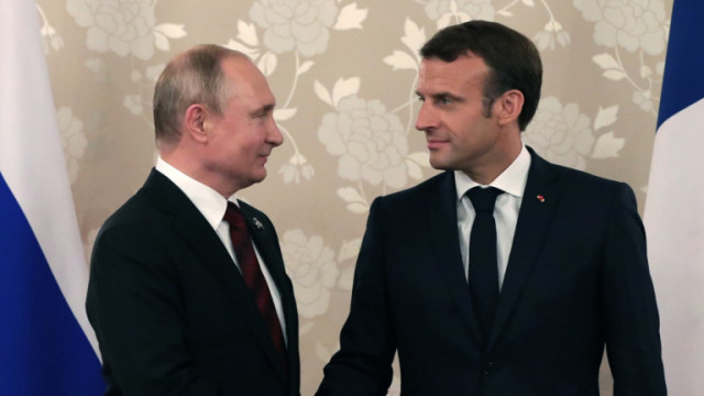 Руският президент Владимир Путин отхвърли твърдението на френския си колега