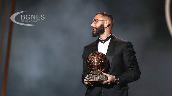 Карим Бензема е новият носител на най-престижната индивидуална награда във