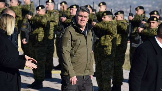 Миланович: Няма да допусна украински войници да се обучават в Хърватия