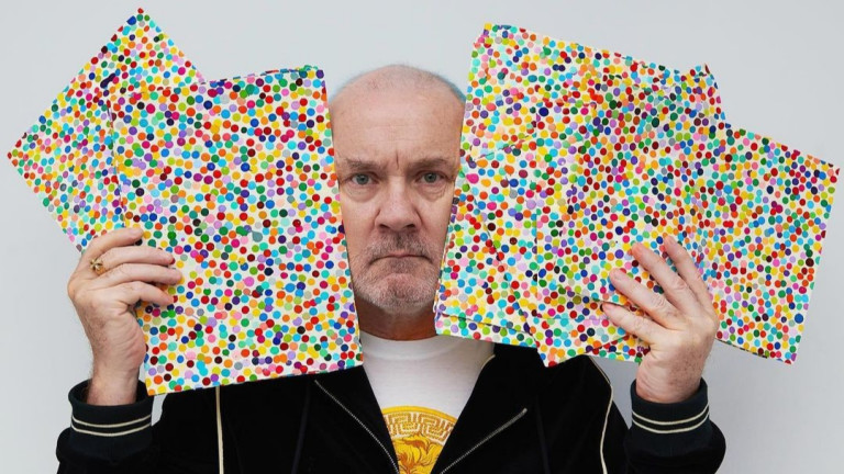 Деймиън Хърст е сред най-високо оценяваните художници в света, за