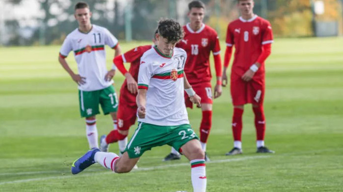 Юношите на България завършиха 1-1 във втората си контрола срещу Сърбия